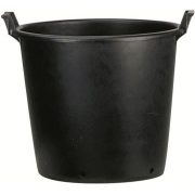 Villa Tubs Black - Large Pots With Handles