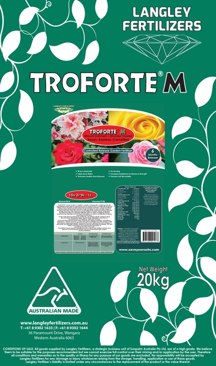 Troforte M Roses, Azaleas, Camellias 5-6 Month (10 2 9 + TE)